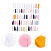ORFOFE 60pcs Finger Guard Protectors Tubular White Cotton Fingers Cut