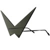 Anime Inspired Futuristic Comic Costume Cosplay Large Pointy Triangle Black