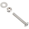 DAIDOHANT 10185979 Ultra Low Head Small Screw Set, with Nuts