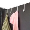 OJYUDD 12 Pack White Smart Over The Door Hook,2 Side