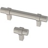 Franklin Brass Simple Wrapped Bar (30-Pack) Cabinet Knobs Stainless Steel
