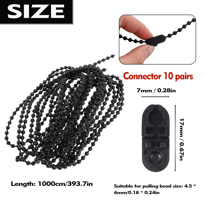 KALUROIL Roller Chain High-Quality Curtain Rods & Accessories for Stylish