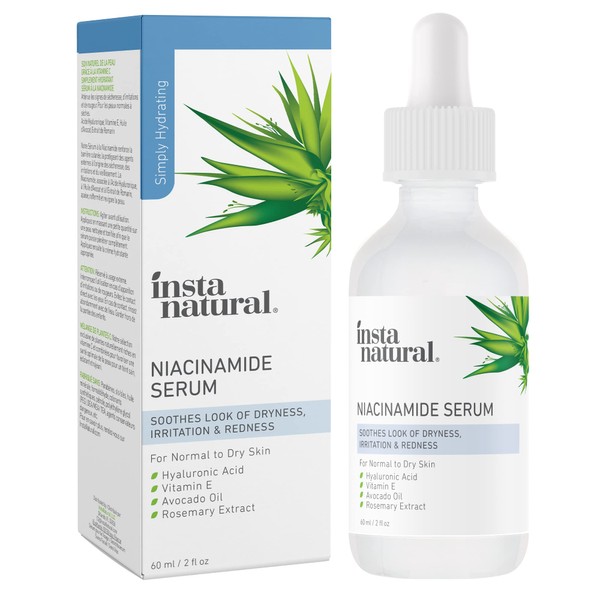 InstaNatural InstaNatural Niacinamide Face Serum, Hydrates, Soothes, Reduces Irritation, Redness,