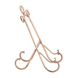 Deco 79 Traditional Metal Solid Easel, Set of 3 5"W, 14"H, Multi Colored