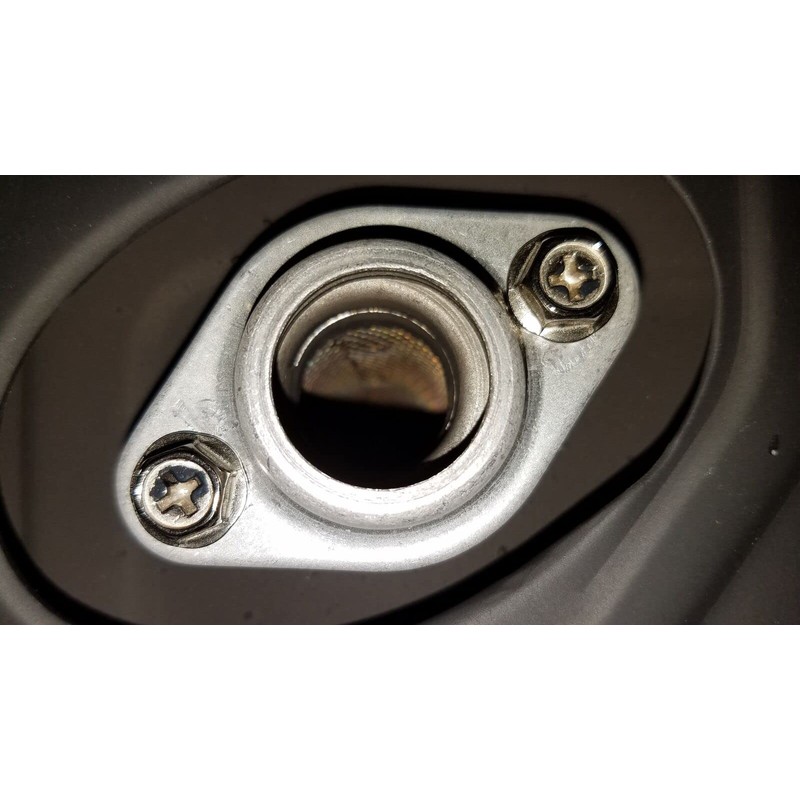 GenExhaust for Champion Generator w/ #90A exhaust cover plate 1-1/2"