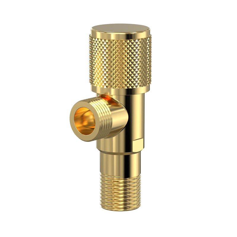Bathroom Angle Stop Valve Shut Off Quarter Turn Hot Cold