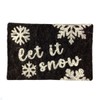 Dollhouse Door Mat Let It Snow Winter Christmas Front Entrance
