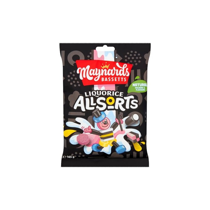 Bassett's Bassetts Liquorice Allsorts 165g (Pack of 12)