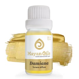 MAYAN OILS Aceite Esencial de Damiana 100% Puro 100% Naturales de Grado Terapeutico de 10ml