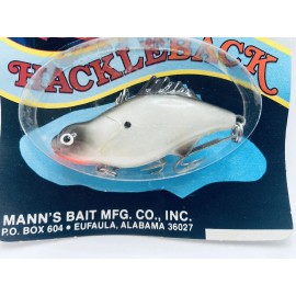 Mann's NOS Manns Hackle-Back Bullfin Fishing Lure BF210 USA Made Bait Company BF210