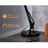 Bostitch Office VLF100D Swing Arm Desk Lamp, Metal, 36" Reach