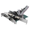PCI-E to RS232 4 port Serial Port Converter PCI Express