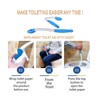 Toilet Aids for Wiping, Folding Toilet Aid Wiper Comfort Toilet