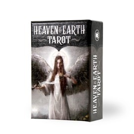 I.I.J Tarot Cards, Heaven & Earth Tarot Mini, Mini, 78 Pieces, Weight Version, Tarot Divination, Japanese Instruction Manual Included (English Language Not Guaranteed)