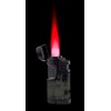 Jetline Fatboy Black Quad Jet Flame Lighter with Cigar Rest