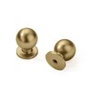 khtumeware 10 Pack Champagne Bronze Cabinet Knobs 1 Inch Single