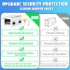 HYIEOU Sliding Window Locks (6 Sets), Secure Window Lock with