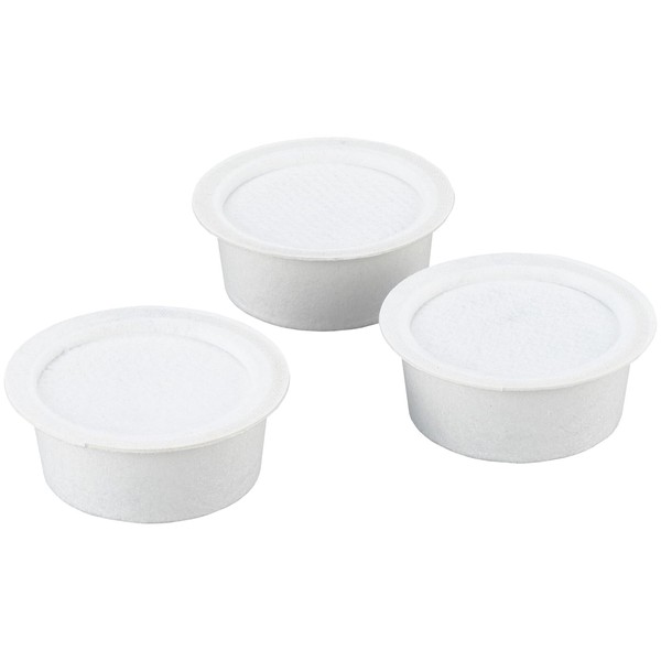 Yoshikawa 1214640 Cartridge Non-Woven Activated Carbon Filter, White, 3 Pack