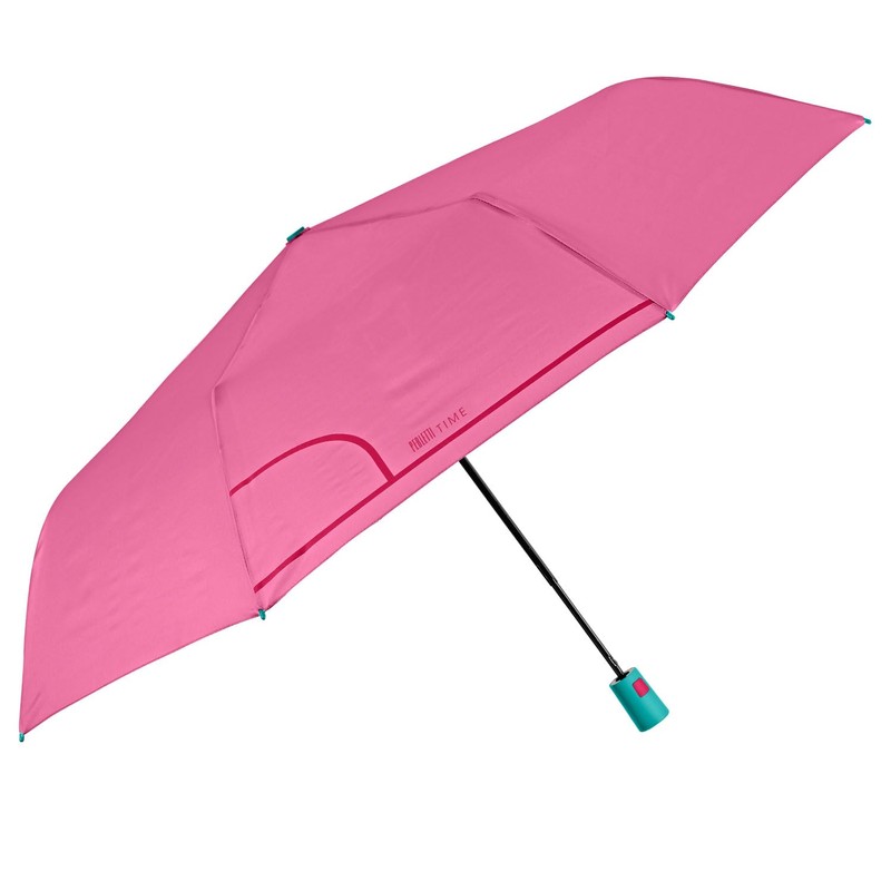 PERLETTI Multicoloured Automatic Umbrella for Women with Dots - Pocket