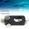 DIDEEP Scuba Adapter for Diving Equipment Large Bottle to Small