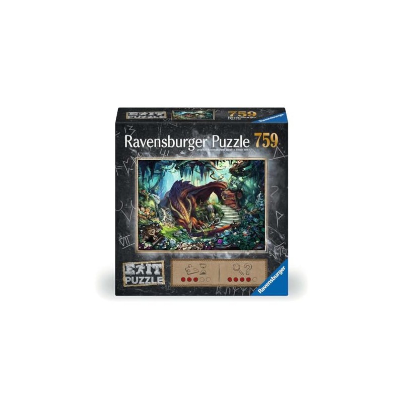 Ravensburger Exit Puzzle 17378 in the Dragon Cave - 759