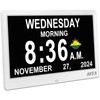 SSYA Dementia Clock for Seniors, Digital Clock with Date and