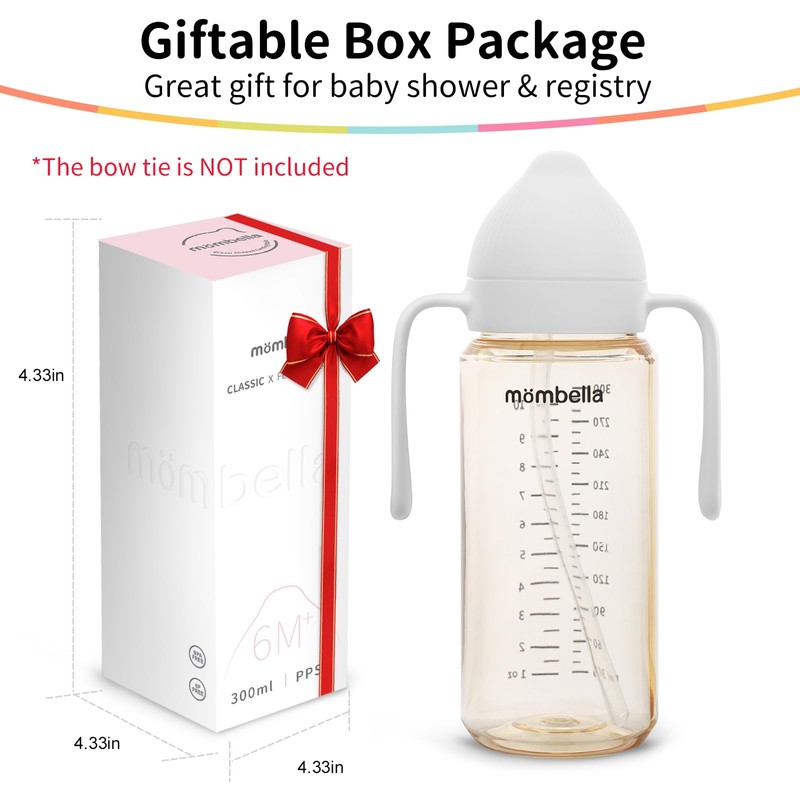 2 in 1 Baby Bottles n Straw Cup with Handle,