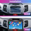 Camecho For KIA Sportage 3 2010-2016 9" Android 13 Carplay