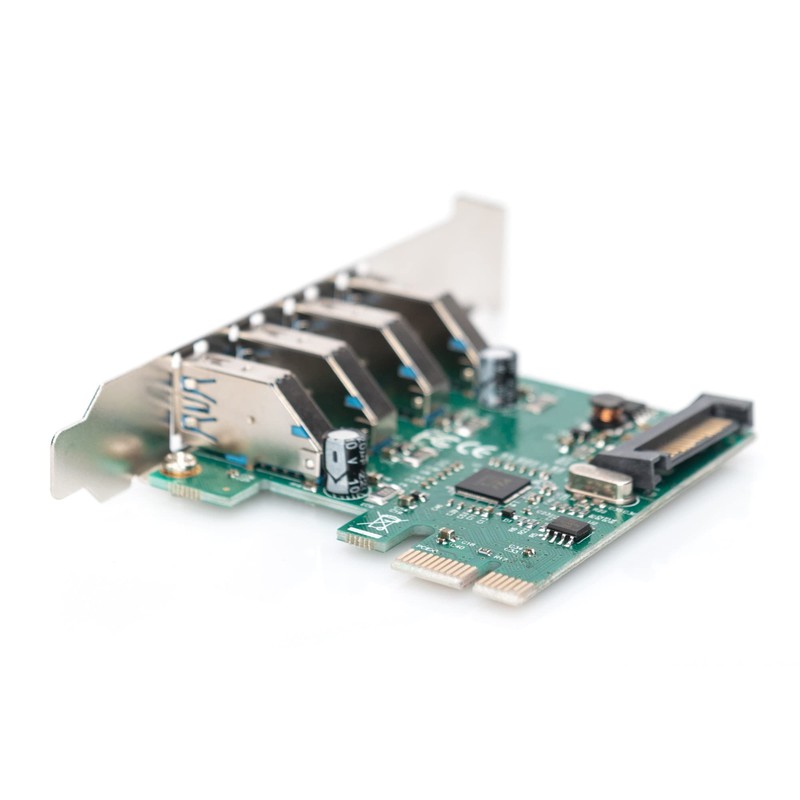 DIGITUS IO Card - PCIe - USB 3.0 Interface Card
