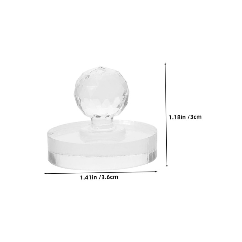 Ipetboom Professional Eyeshadow Pressing Tool Acrylic Material Easy Cleaning for