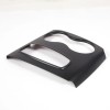 car-attention Matt Black Central Gear Shift Panel Cup Holder Cover