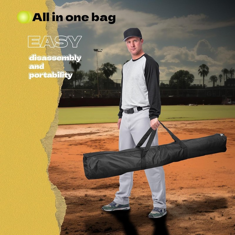 Hikeen Baseball Softball Swing Trainer, Baseball Training Equipment, Includes 5