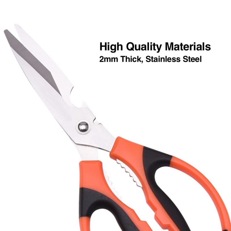 Edward Tools Heavy Duty Utility Scissors - 2mm Thick Ultra