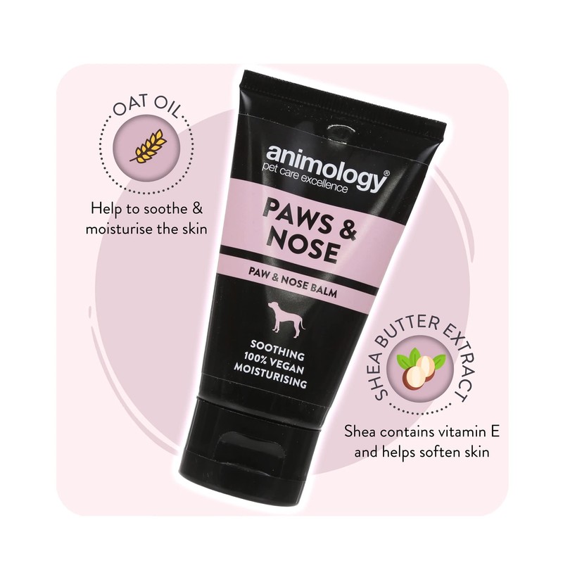 Animology Dog Paw & Nose Balm 50ml, Pack of 1,