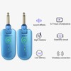 double W3 Portable UHF Wireless Guitar Transmitter and Receiver Set