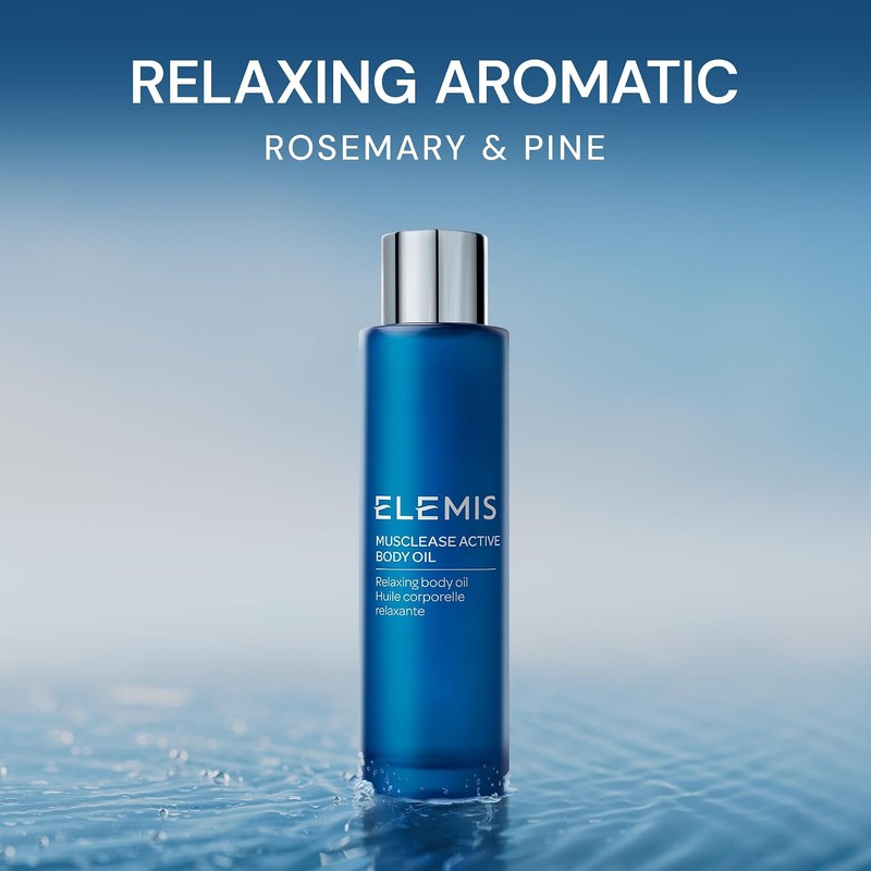 ELEMIS Musclease Active Body Oil - Relaxing Body Oil, 3.3
