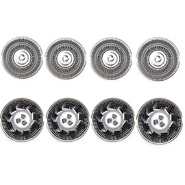 8pcs Shaver Replacement Blades Heads Compatible with Skull Shaver Pitbull Gold Gold/Silver/Platinum Pro