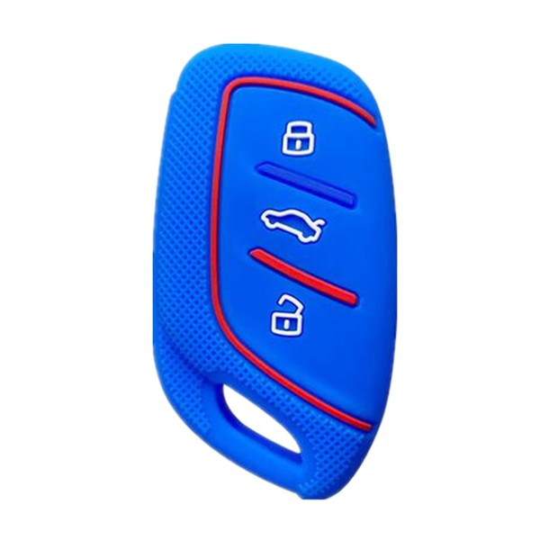 Happyit Honeycomb Pattern Silicon Car Key Cover Cases for Roewe