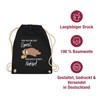 Shirtracer - Gym Bag Backpack - Sayings Statement - Mein