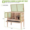 GUTINNEEN Guinea Pig Cages with Anti Chewing Edges and Cool