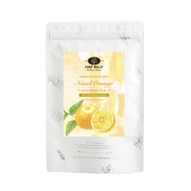 H&F BELX Navel Orange Rooibos Tea Decaffeinated Flavored Tea (0.1 oz (2.5 g) x 30 Packets