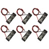 LAMPVPATH (Pack of 6): 12V/23A Battery Case with Leads Wires
