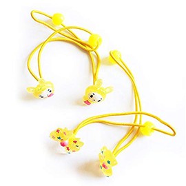 HAND ® KHB 10 Cute Girls Hair Bands Assorted Designs and Colours - Pack of 4 Pairs