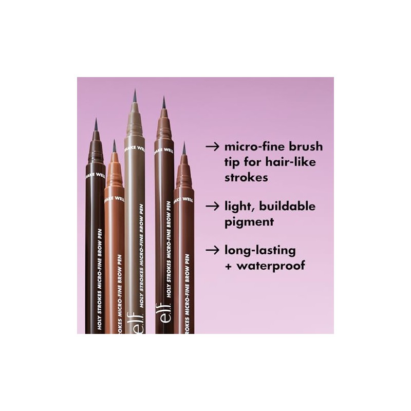e.l.f. Holy Strokes Micro-Fine Brow Pen Neutral Brown