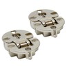 DOJA Barcelona Concealed Hinges Foldable 2 Hinges Cabinet Door Opening