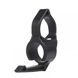 DONGKER Flashlight Ring, Flashlight Mounting Ring Torch Finger Release Ring with Pocket Clip for 1" Flashlights