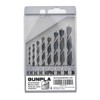 Gunpla 8pcs Wood Drill Bits Set, Carbon Steel Twist Brad