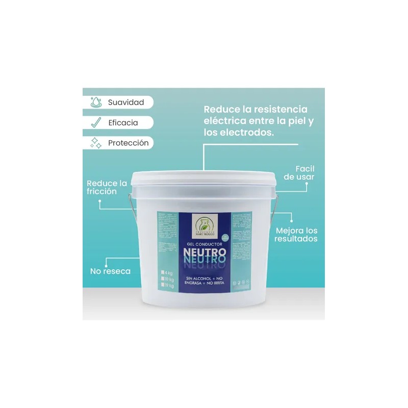 Gel Conductor Facial/corporal Para Aparatología (4 Kilos)