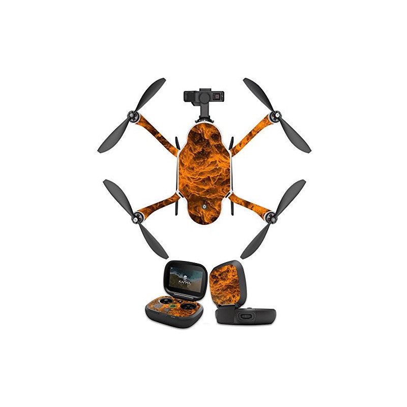 MightySkins Skin Compatible with GoPro Karma Drone Headphones wrap Cover