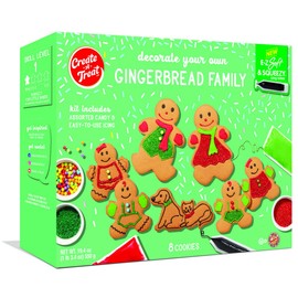 Create-A-Treat Decorate Your Own Gingerbread Family Cookie Kit, 19.4 oz.
